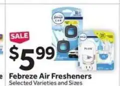 Stop&Shop Febreze Air Fresheners offer