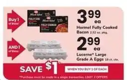 Safeway Hormel Fully Cooked Bacon offer