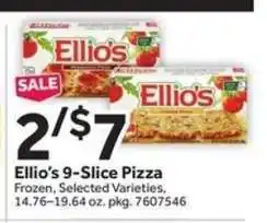 Stop&Shop Ellio's 9-Slice Pizza offer