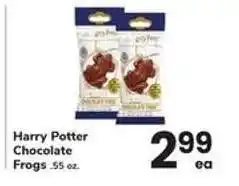 Safeway Harry Potter Chocolate Frogs offer