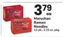 Safeway Maruchan Ramen Noodles offer