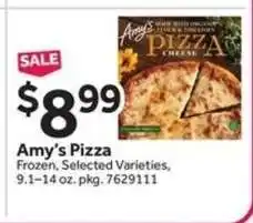Stop&Shop Amy's Pizza offer