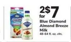 Safeway Blue Diamond Almond Breeze Milk offer