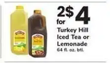 Safeway Turkey Hill Iced Tea or Lemonade offer