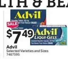 Stop&Shop Advil offer