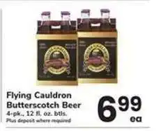 Safeway Flying Cauldron Butterscotch Beer offer