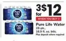 Safeway Pure Life Water offer