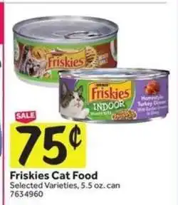 Stop&Shop Friskies Cat Food offer