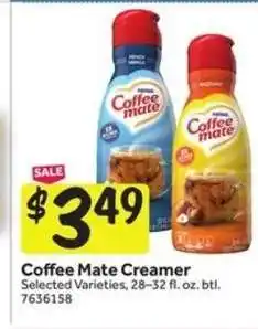 Stop&Shop Coffee mate Creamer offer