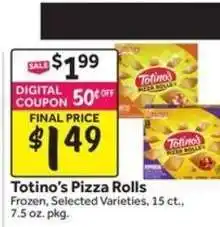 Stop&Shop Totino's Pizza Rolls offer