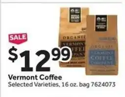 Stop&Shop Vermont Coffee offer