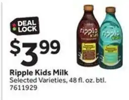 Stop&Shop Ripple Kids Milk offer