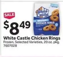 Stop&Shop White Castle Chicken Rings offer
