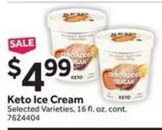 Stop&Shop Keto Ice Cream offer