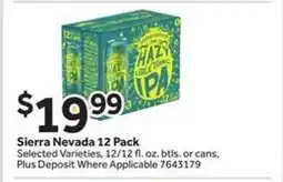 Stop&Shop Sierra Nevada 12 Pack offer