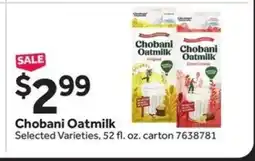 Stop&Shop Chobani Oatmilk offer