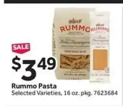 Stop&Shop Rummo Pasta offer