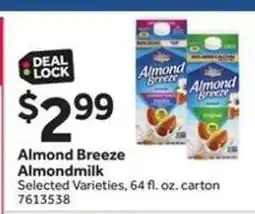 Stop&Shop Almond Breeze Almondmilk offer