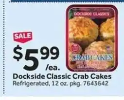 Stop&Shop Dockside Classic Crab Cakes offer