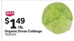 Stop&Shop Organic Green Cabbage offer