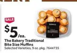 Stop&Shop The Bakery Traditional Bite Size Muffins offer