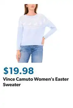 Sam's Club Vince Camuto Women's Easter Sweater offer