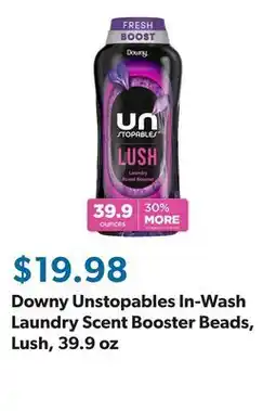 Sam's Club Downy Unstopables In-Wash Laundry Scent Booster Beads, Lush, 39.9 oz offer