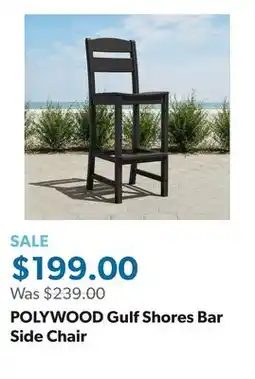 Sam's Club POLYWOOD Gulf Shores Bar Side Chair offer