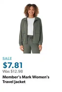 Sam's Club Member's Mark Women's Travel Jacket offer