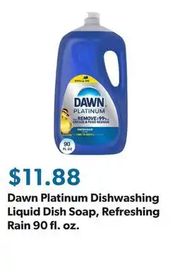 Sam's Club Dawn Platinum Dishwashing Liquid Dish Soap, Refreshing Rain 90 fl. oz offer