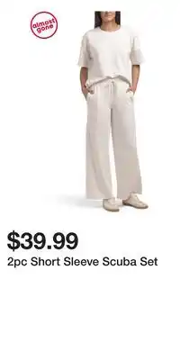 TJ Maxx 2pc Short Sleeve Scuba Set offer