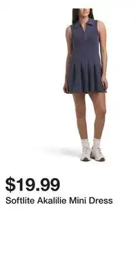 TJ Maxx Softlite Akalilie Mini Dress offer