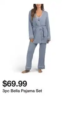TJ Maxx 3pc Bella Pajama Set offer