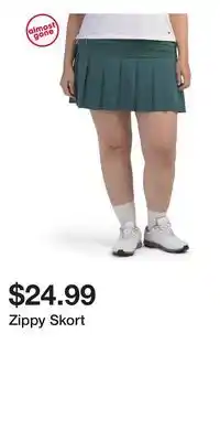 TJ Maxx Zippy Skort offer