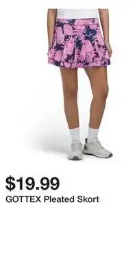 TJ Maxx GOTTEX Pleated Skort offer