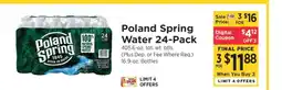 ShopRite Poland Spring Water 24-Pack offer