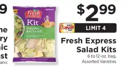 ShopRite Fresh Express Salad Kits offer