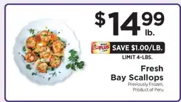 ShopRite Fresh Bay Scallops offer
