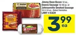 Albertsons Jimmy Dean Bacon offer