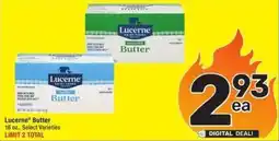 Albertsons Lucerne Butter offer