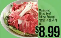 Hmart Marinated Sliced Beef Ribeye Bulgogi offer