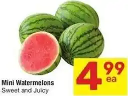 Albertsons Mini Watermelons offer