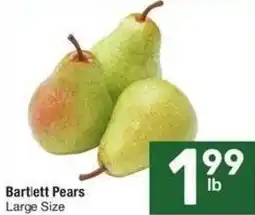 Albertsons Bartlett Pears offer