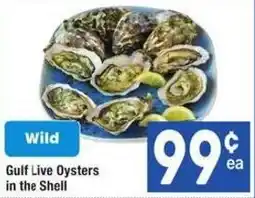 Albertsons Gulf Live Oysters in the Shell offer