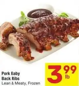 Albertsons Pork Baby Back Ribs offer