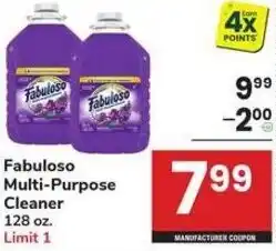 Albertsons Fabuloso Multi-Purpose Cleaner offer