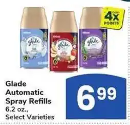 Albertsons Glade Automatic Spray Refills offer