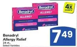 Albertsons Benadryl Allergy Relief offer