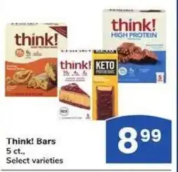 Albertsons Think! Bars offer