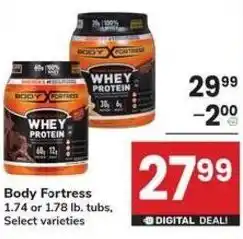 Albertsons Body Fortress offer